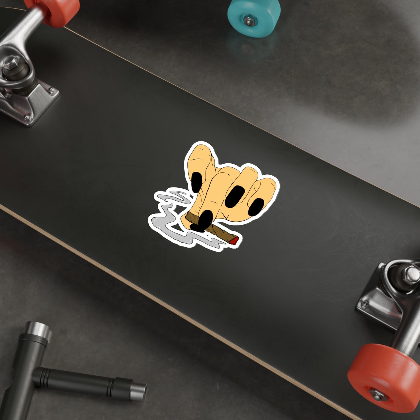 “Want a Puff” Die-Cut Stickers