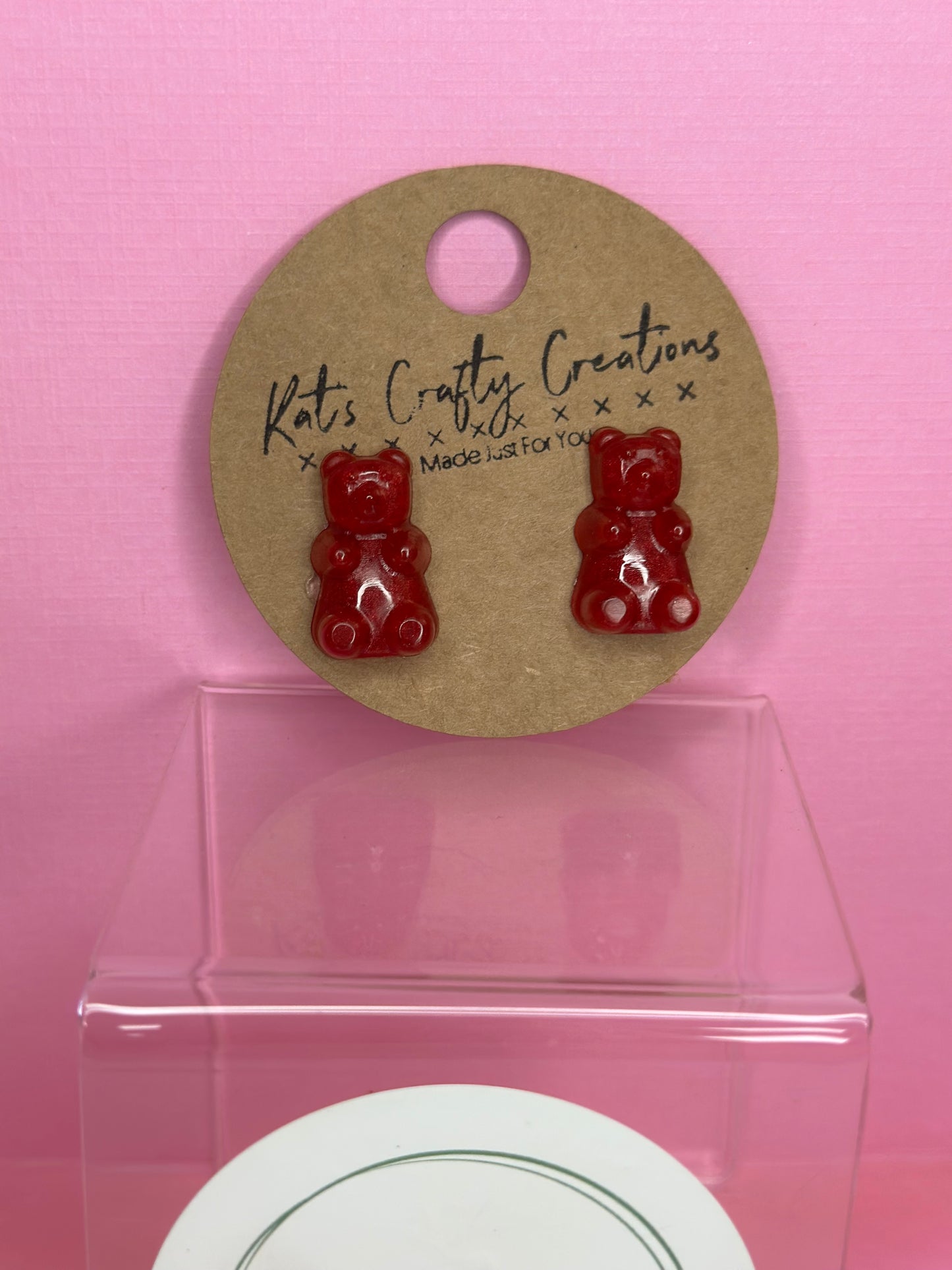 Gummy Bear Stud Earrings