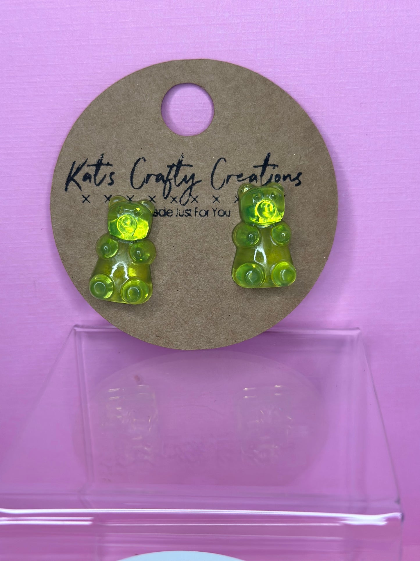 Gummy Bear Stud Earrings