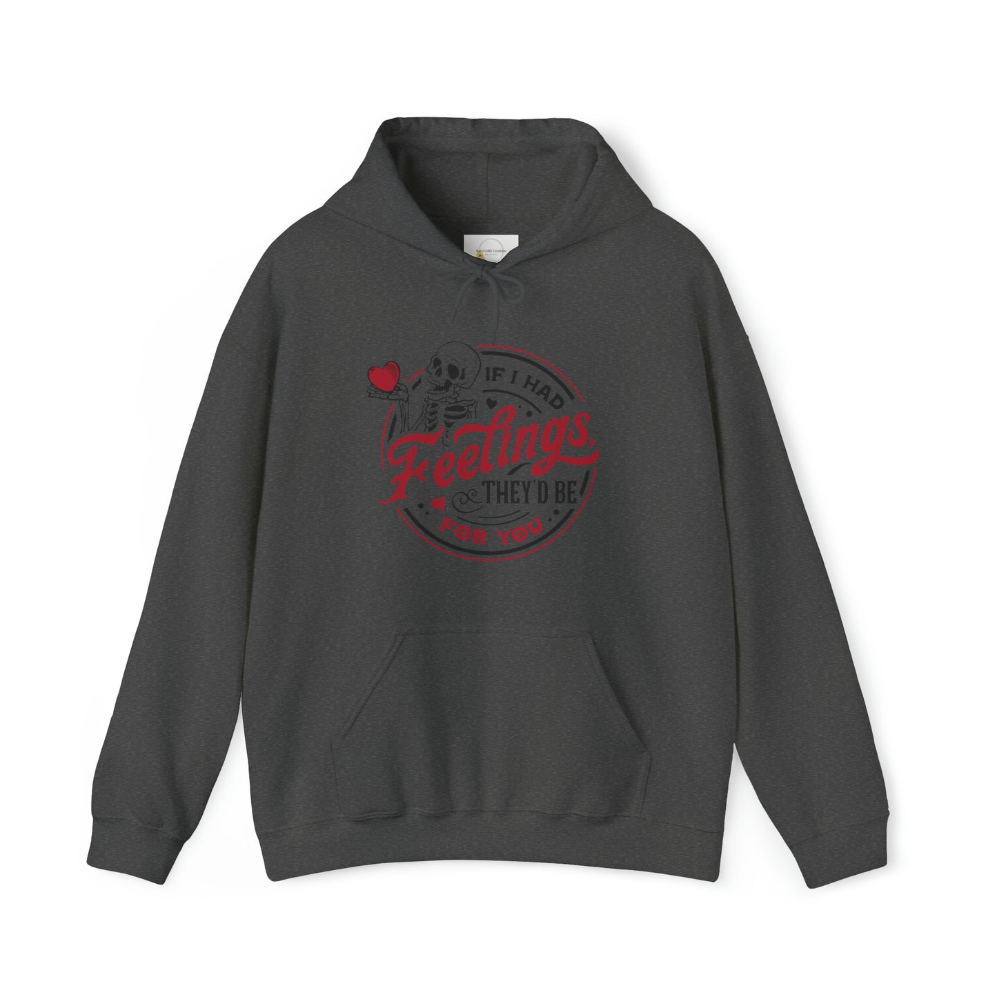 "Feelings for you" Hooded Sweatshirt