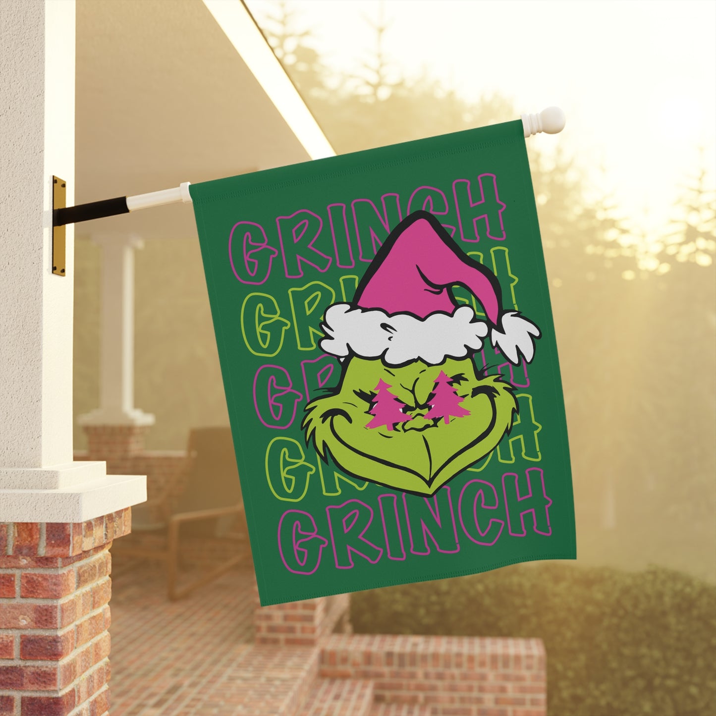 Grinch - Garden & House Banner