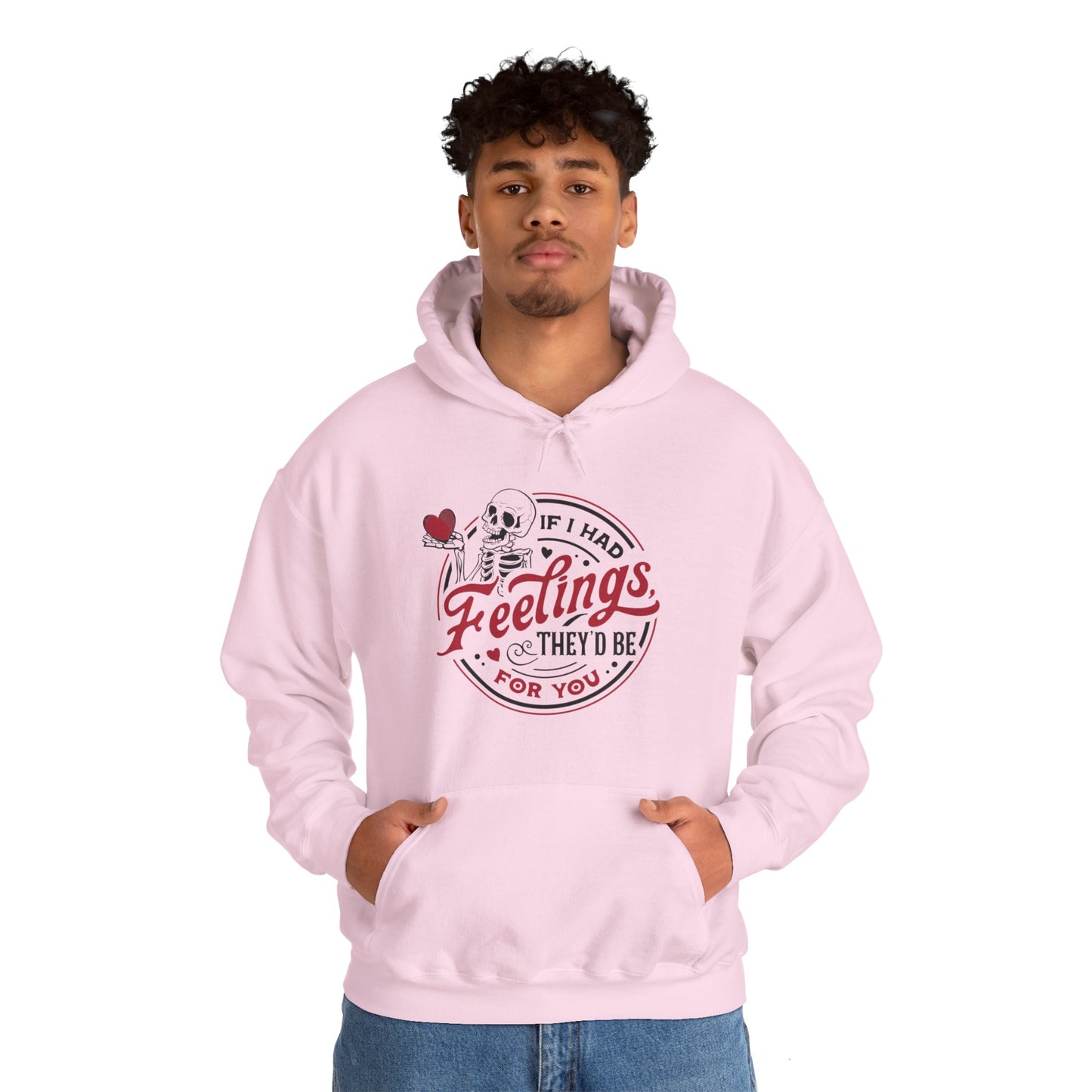 "Feelings for you" Hooded Sweatshirt