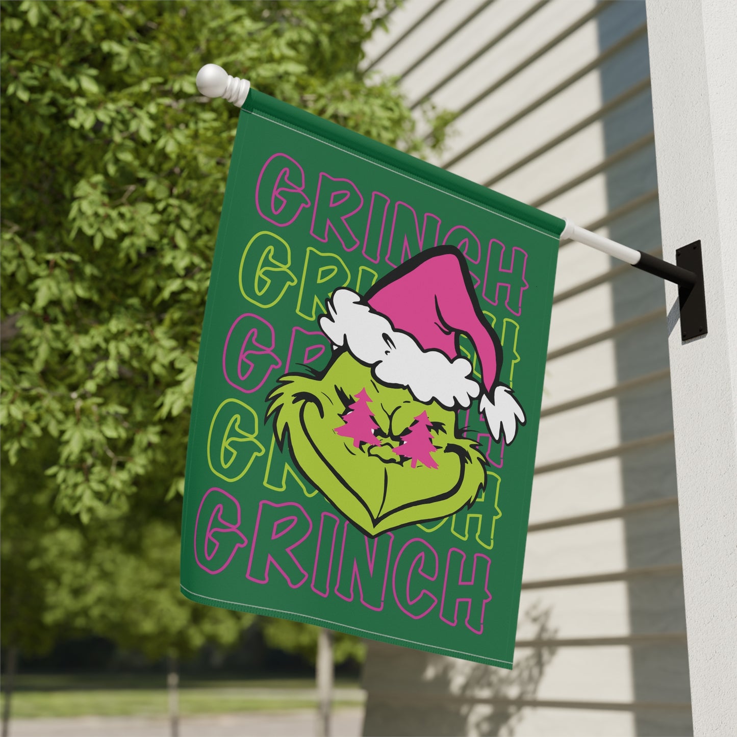 Grinch - Garden & House Banner