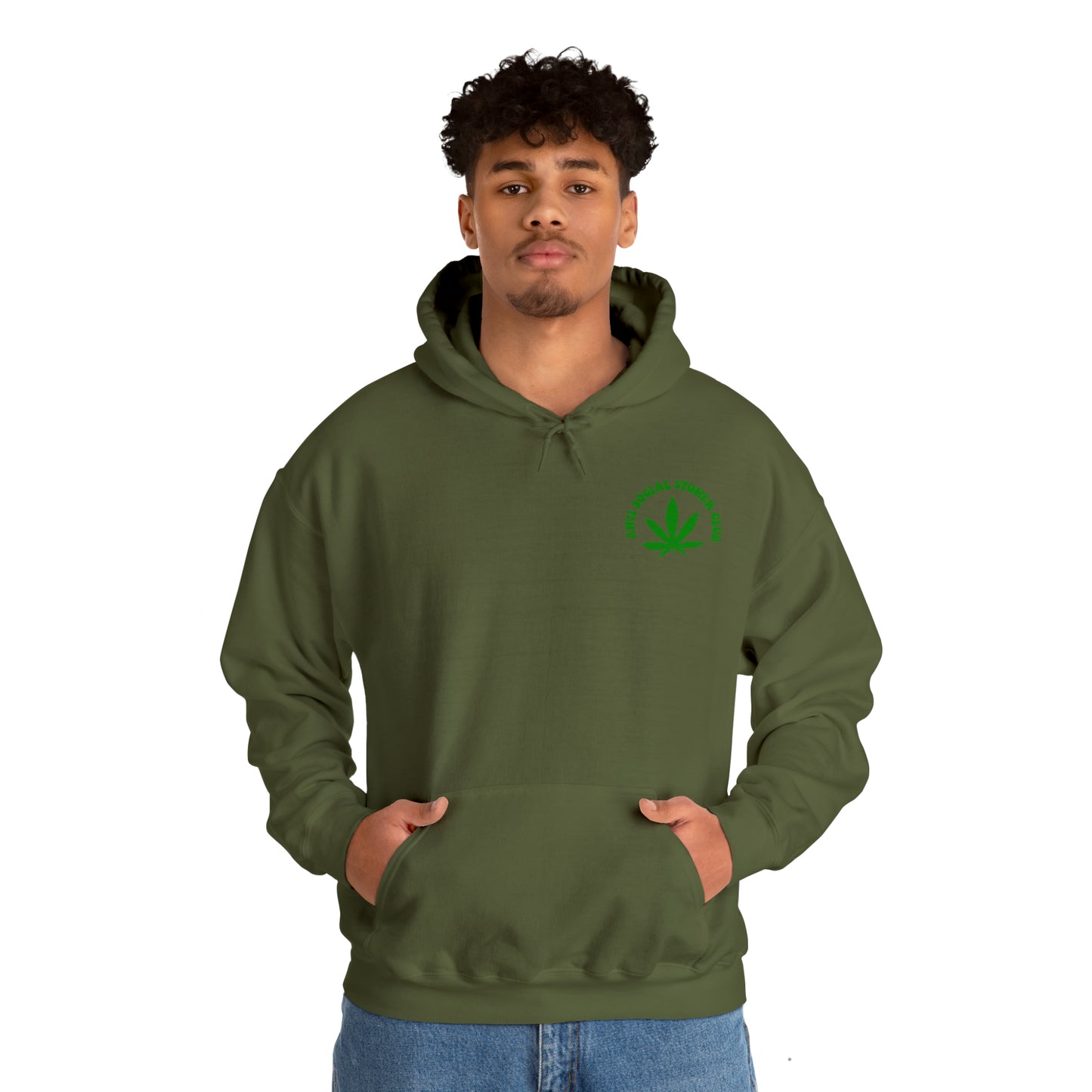 Anti-Social Stoner Club Hoodie