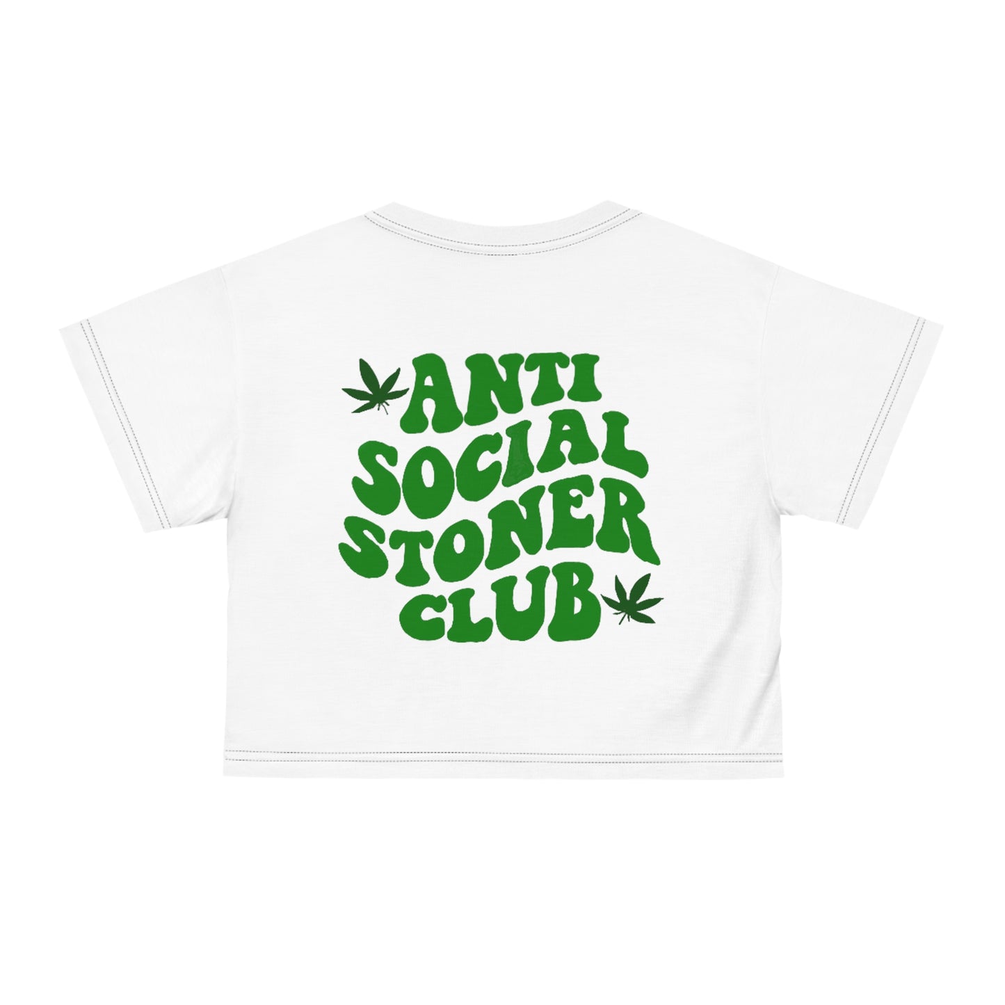 Anti Social Stoner Club Cropped Tee