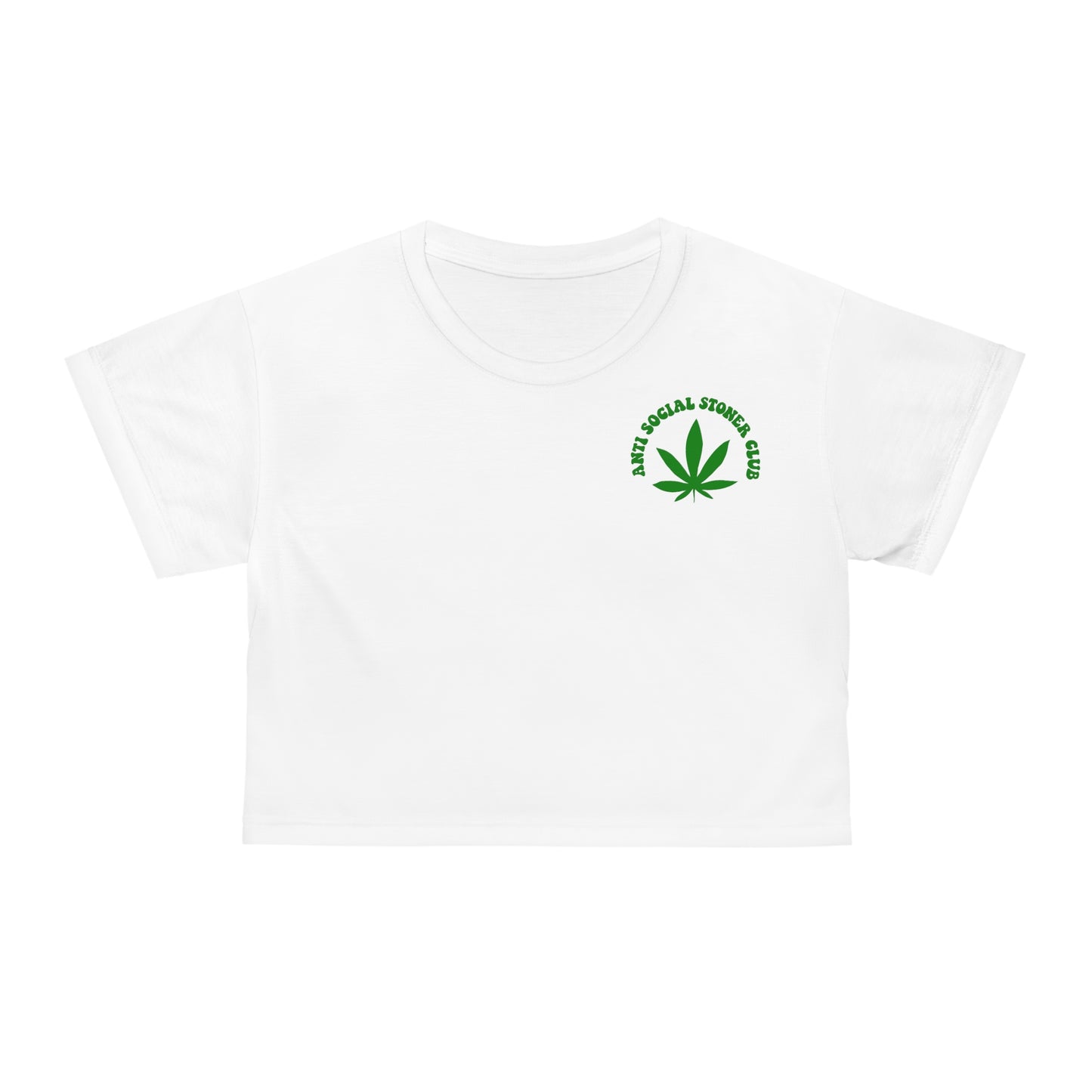 Anti Social Stoner Club Cropped Tee