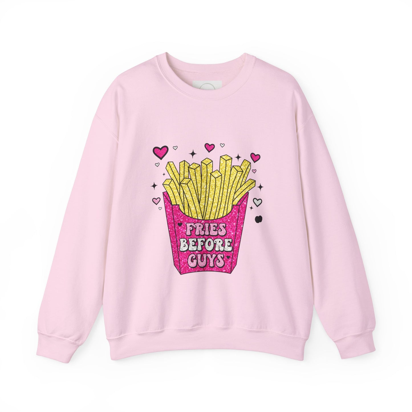 "Fries Before Guys" Crewneck Sweatshirt