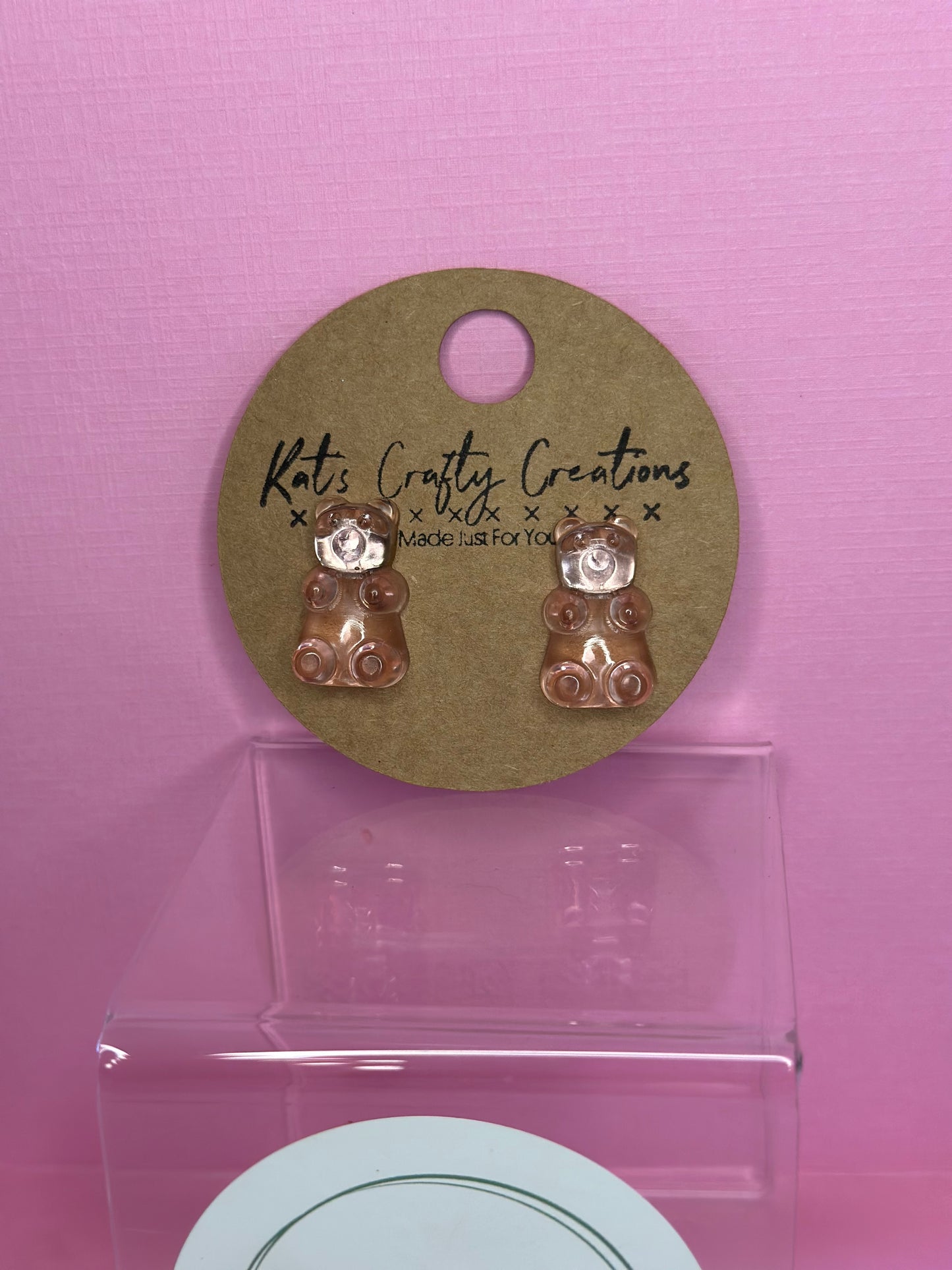 Gummy Bear Stud Earrings