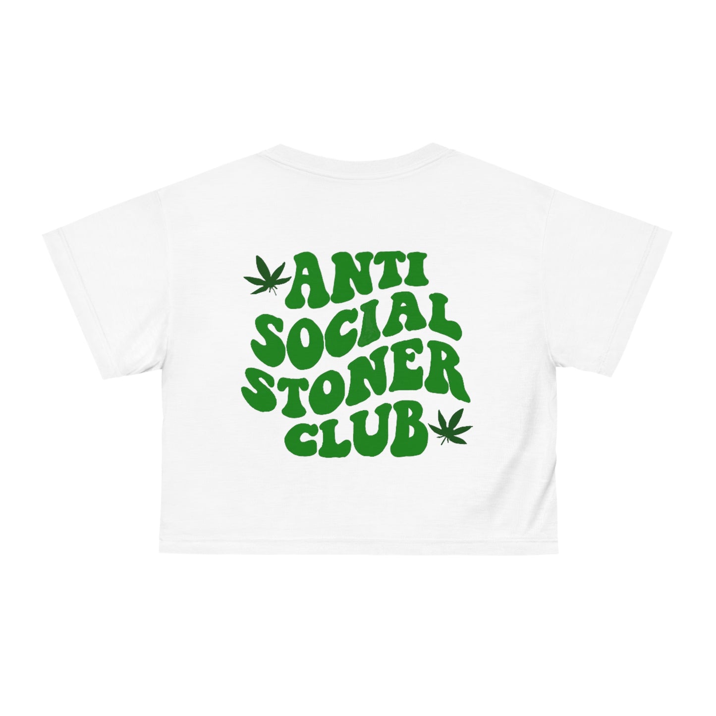 Anti Social Stoner Club Cropped Tee