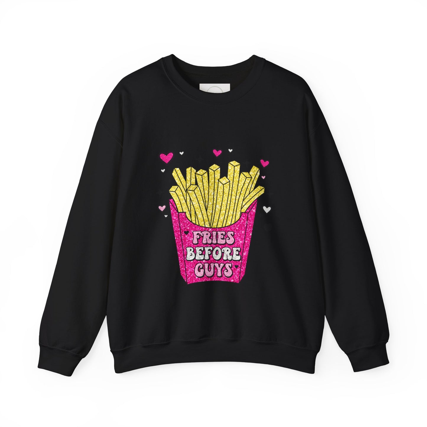 "Fries Before Guys" Crewneck Sweatshirt