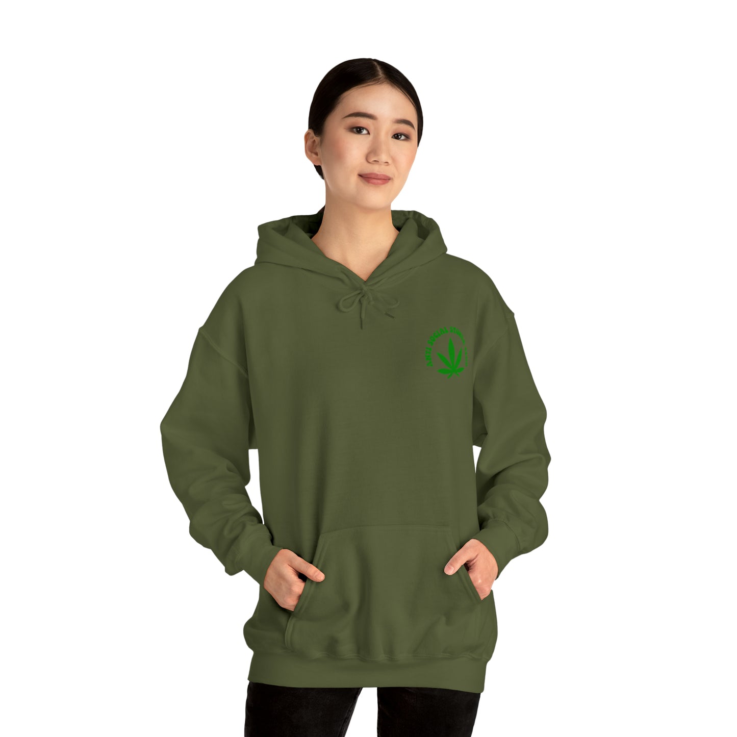 Anti-Social Stoner Club Hoodie