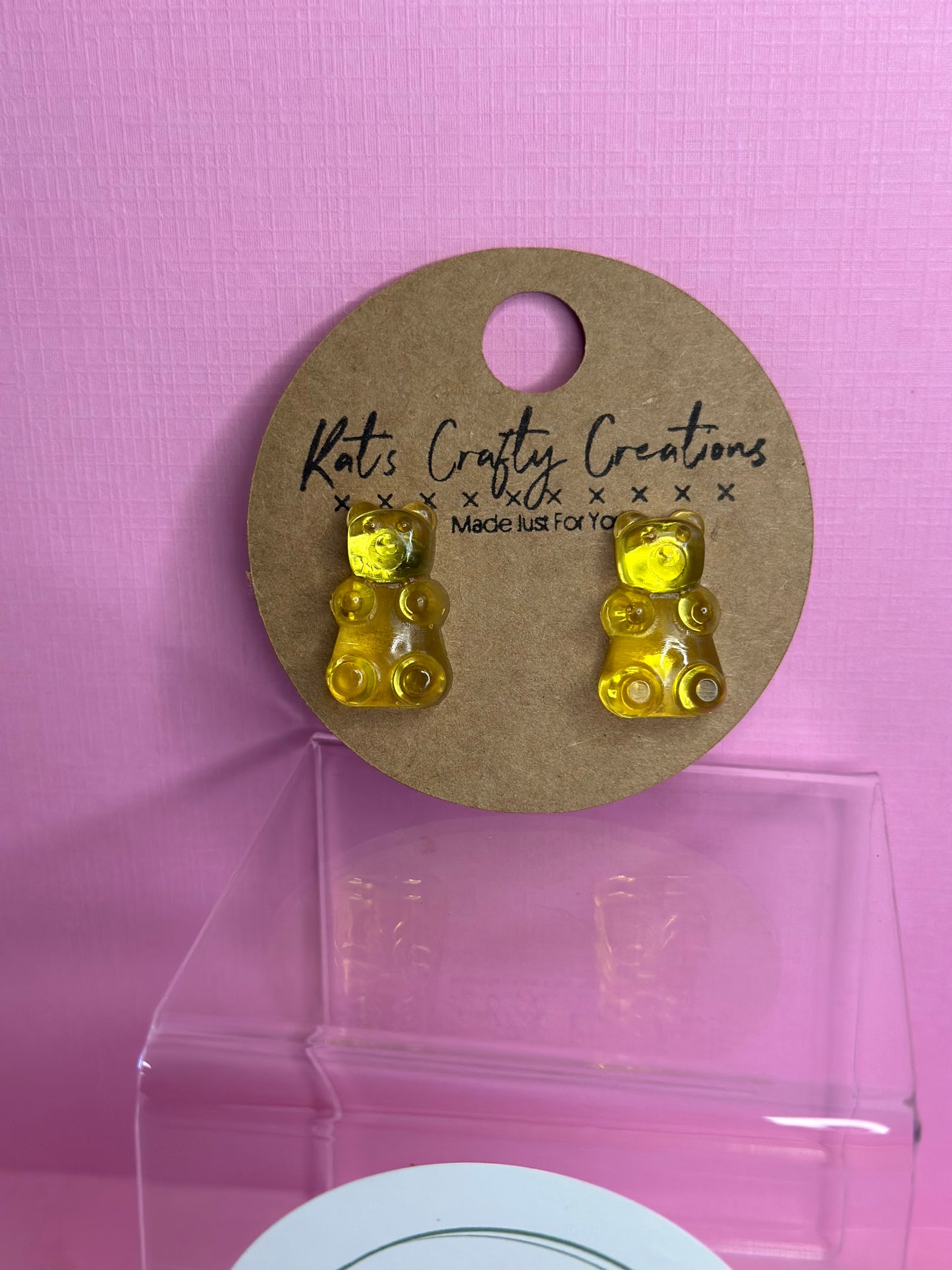 Gummy Bear Stud Earrings